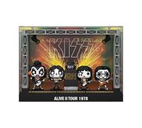Funko Kiss pack 4 figurine POP! Moments DLX Vinile Alive II 1978 Tour 9 cm