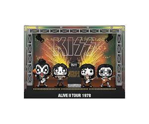 Funko Kiss pack 4 figurine POP! Moments DLX Vinile Alive II 1978 Tour 9 cm