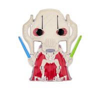 Funko Pop! Large Enamel Pin STAR WARS: General Grievous CHASE - Generale Grievous Spille Smaltate - Spilla da Collezione Carina - per gli Zaini & Borse - Idea Regalo - Movies Fans