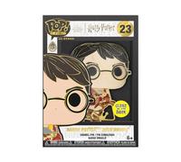 Funko Large Pop! Enamel Pin, Harry Potter POA 20th, Harry Potter On BroomSpille Smaltate, Spilla da Collezione Carina, per gli Zaini & Borse, Idea Regalo, Merchandising Ufficiale