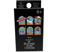 Funko Loungefly HT WD NBC SUMystery MiniER THEME BLIND PIN SET - Jack Skellington - The Nightmare Before Christmas - Blind Box Spille Smaltate - Spilla da Collezione Carina - per gli Zaini & Borse