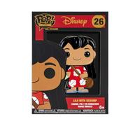 Funko Large Pop Enamel Pin Disney Lilo And Stitch Lilo With Scrump Enamel Pin Disney Lilo & Stitch Spille Smaltate Spilla da Collezione Carina per gli Zaini & Borse