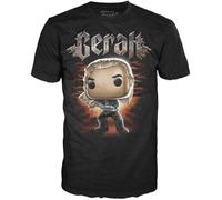 Funko Maglietta Confezionata The Witcher - Geralt di Rivia In Poliestere Cotone