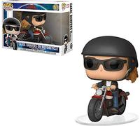 FUNKO MARVEL CAPTAIN MARVEL- POP VINYL FIGURE RIDES 57 CAROL DANVERS ON MOTORCYCLE
