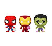 Funko Marvel Comics Spider-Man, Iron Man e Hulk Carrot Pocket Pop Confezione da