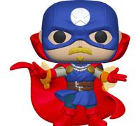 Funko Pop - Marvel Infinity Warps #858 SOLDIER SUPREME con PROTECTOR BOX Figure