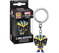 Funko Marvel Luchadores Wolverine - Marvel Comics - Fumetti Marvel - Portachiavi - Mini Figura in Vinile da Collezione novità Portachiavi - Riempitivi per Calze - Idea Regalo - Comic Books Fans