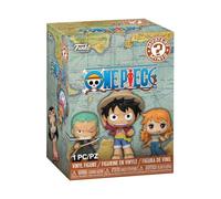 Funko Mystery Mini: One Piece - Straw Hat Crew - Monkey D. Luffy, Roronoa, Nami and more - 1 of 12 to collect - Styles may vary - Figura in vinile da collezione - Idea regalo - Prodotto ufficiale