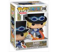 Funko - One Piece Sabo Attacking W/pipe 2108, N.d. Funko