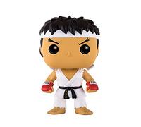 Funko- Personaggi Pop Vinyl: Games: Street Fighter: RYU White Headband (Exc), 12419, Multi