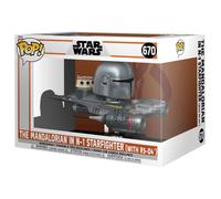 Funko Personaggio Del Mandaloriano Nello Starfighter N-1 Star Wars