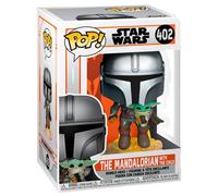 Funko Personaggio Di Mando Che Vola Con Jet Pack The Mandalorian Star Wars