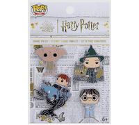 Loungefly POP 4 Pack PIN SET: HP ANNIVERSARY - Harry Potter - 1/6 Odds for Rare