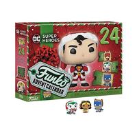 Funko Pocket POP! Advent Calendar: DC Super Heroes - 24 Day | Gadget Ufficiale Superheroes - Calendario dell'Avvento con 24 Mini Personaggi da Collezione - Regalo di Natale per Fan