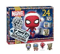 Funko Pocket POP! Advent Calendar: Marvel Holiday - 24 Day | Gadget Ufficiale Superheroes - Calendario dell'Avvento con 24 Mini Personaggi da Collezione - Regalo di Natale per Fan
