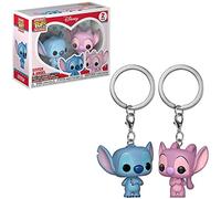 Merchandising Disney: Funko Pop Keychain - Lilo & Stitch - Stitch & Angel 2Pk
