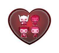 Funko Pocket Pop! Marvel Classic Val Box 4 Pieces - Doctor Strange - Marvel Comics - Fumetti Marvel - Portachiavi - Mini Figura in Vinile da Collezione Novità Portachiavi - Riempitivi per Calze