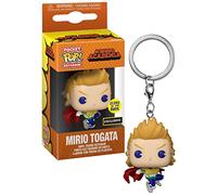 FUNKO Pocket Pop! My Hero Academia Animation - Mirio Togata Glow-in-The-Dark Key Chain Hot Topic Exclusive