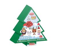Funko – Set portachiavi Funko Pop Rudolph 4 pezzi – Tree Holiday Box – Pocket Pop! Vinile