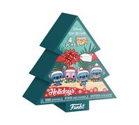 Funko Pocket Pop! Stitch Holiday - 4 Pack Tree Box - Lilo And Stitch - Portachiavi - Mini Figura in Vinile da Collezione Novità Portachiavi - Riempitivi per Calze - Idea Regalo - Disney/Pixar Fans