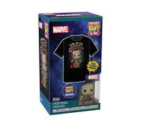 Funko Pocket Pop & Tee: Guardians of The Galaxy - Holiday Groot - S
