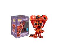 Funko Pop! Figura in vinile Disney Mickey Firefighter Artist Series Esclusivo Arancione