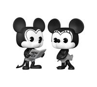 Disney Plane Crazy Mickey / Minnie Mouse Exclusive POP 2-Pack Vinyl Figure FUNKO