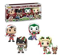 DC Comics POP Heroes Vinyl Figure 4-Pack Holiday 9 cm
