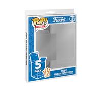 Funko Pop 5 Pack Foldable - Vetrina Protettiva Premiums Pop! Figure in Vinile da Collezione - Espositore Durevole, Cristallino e Impilabile