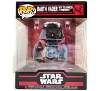 Funko Pop 742 Star Wars Darth Vader Con Tie Advanced 1X Starfighter In OVP