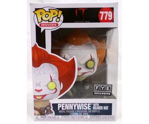 Funko Pop 779 Pennywise Con Beaver Cappello Fye Esclusivo Film It Chapter Due