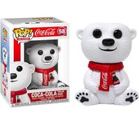 Funko Pop! Ad Icons: Coca Cola Polar Bear-Cola - Polar Bear #58 - Coca-Cola - Figura in Vinile da Collezione - Idea Regalo - Merchandising Ufficiale - Giocattoli per Bambini e Adulti - Ad Icons Fans