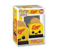 Funko POP! Ad Icons: Kellogg's - Eggo Waffle with Toaster | Gadget Ufficiale Ad Icons - Personaggio in Vinile da Collezione - Idea Regalo Compleanno per Fan e Collezionisti