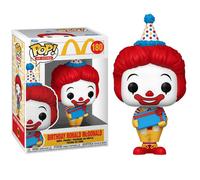 FUNKO POP AD ICONS MCDONALD'S - (180) BIRTHDAY RONALD MCDONALD 9CM COMPLEANNO