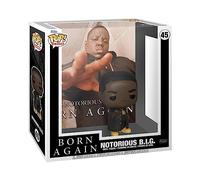 Notorious B.i.g. Funko Pop Album Vinile Figura Biggie Smalls - Born Again 9 Cm