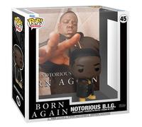 Notorious B.i.g. Funko Pop Album Vinile Figura Biggie Smalls - Born Again 9 Cm