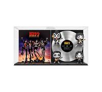 Funko Pop! Albums Deluxe: KISS - Kiss - Glow in The Dark - Figura in Vinile da Collezione - Idea Regalo - Merchandising Ufficiale - Giocattoli per Bambini e Adulti - Music Fans