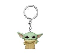 Funko Pop! Keychain: Star Wars: The Mandalorian - Grogu (The Child, Baby Yoda) - (Grogu (The Child, Baby Yoda), Baby Yoda) - Mini Figura in Vinile da Collezione Novità Portachiavi - Idea Regalo