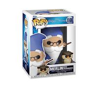 Funko Pop! And Buddy: SitS: Merlin With Archimedes - Sword in The Stone - Figura in Vinile da Collezione - Idea Regalo - Merchandising Ufficiale - Giocattoli per Bambini e Adulti - Movies Fans