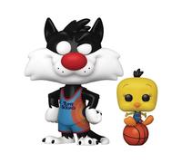 Funko POP! And Buddy: Space Jam 2- Sylvester And Tweety - Figura in Vinile da Collezione - Idea Regalo - Merchandising Ufficiale - Giocattoli per Bambini e Adulti - Movies Fans