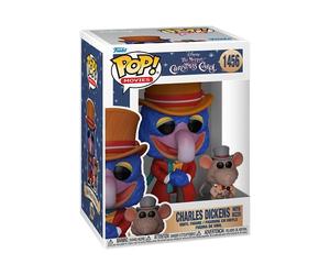 Funko Pop! And Buddy: The Muppet Christmas Carol - Gonzo With Rizzo - The Muppets - Figura in Vinile da Collezione - Idea Regalo - Merchandising Ufficiale - Giocattoli per Bambini e Adulti