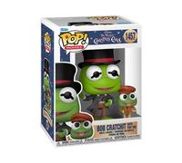 Funko Pop! And Buddy: The Muppet Christmas Carol - Kermit The Frog With TT - The Muppets - Figura in Vinile da Collezione - Idea Regalo - Merchandising Ufficiale - Giocattoli per Bambini e Adulti