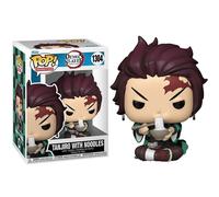 Funko Pop! Animation: Demon Slayer - Tanjiro con Noodles - Figura in Vinile 9,5 Cm da Collezione per Bambini da 3 Anni - 57346