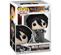 Funko Pop! Animation: AoT - Mikasa Ackerman - Attack On Titan - Figura in Vinile da Collezione - Idea Regalo - Merchandising Ufficiale - Giocattoli per Bambini e Adulti - Anime Fans