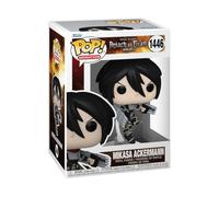 Funko Pop! Animation: AoT - Mikasa Ackerman - Attack On Titan - Figura in Vinile da Collezione - Idea Regalo - Merchandising Ufficiale - Giocattoli per Bambini e Adulti - Anime Fans
