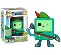 Funko Pop! Animation: At - BMO With Bow - Adventure Time- Figura in Vinile da Collezione - Idea Regalo - Merchandising Ufficiale - Giocattoli per Bambini e Adulti - TV Fans