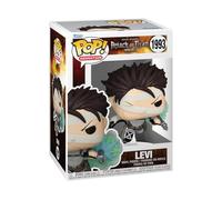 Funko Pop! Animation: Attack On Titan - Levi Ackerman - (SP-1) - Figura in Vinile da Collezione - Idea Regalo - Merchandising Ufficiale - Giocattoli per Bambini e Adulti - Anime Fans