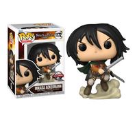FUNKO POP ANIMATION ATTACK ON TITAN MIKASA ACKERMANN 1172 VINYL SPECIAL EDITION