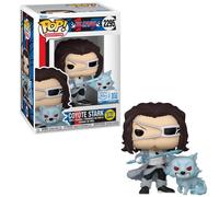 Funko POP Animation Bleach Coyote Stark con Wolf Buddy, Esclusiva Glow in The D