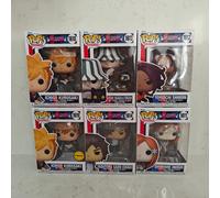 Funko Pop Animation Bleach Set Inoue Chad Yoruichi Urahara Ichigo con Chase